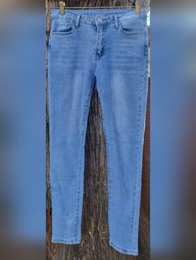 SHEIN Light Blue Skinny Jeans